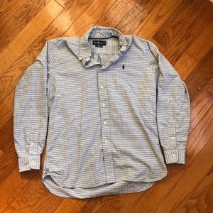 Long Sleeve Button Down Polo